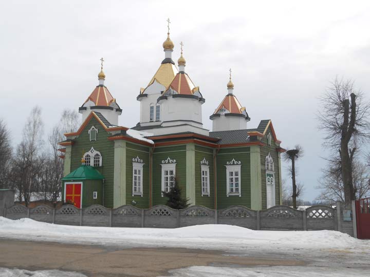 Novaja Myš. Orthodox church of the Transfiguration