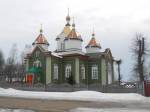 Novaja Myš.  Orthodox church of the Transfiguration