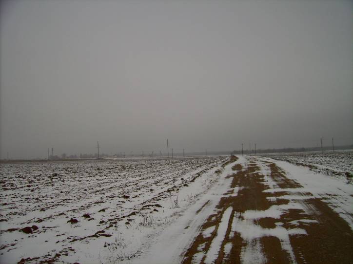  - Krajobrazy . Dowgiałowskia Droga w kierunku Sobotnik. 