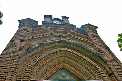  - Kaplica grobowa Ordów. Fasada główna, fragment