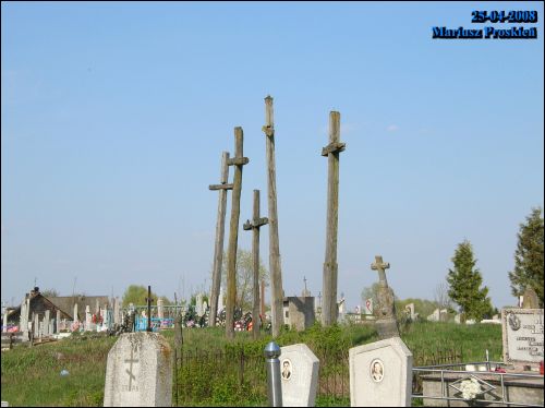 Aziory.  Tomb of insurgents of 1863-64
