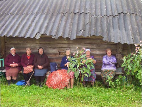Daŭhiałaŭščyna.  In the village 