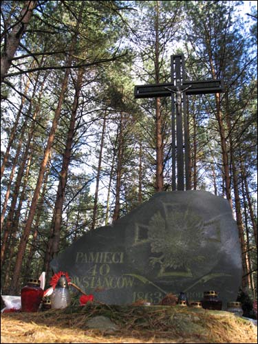 Miniavičy.  Tomb of insurgents of 1863-64