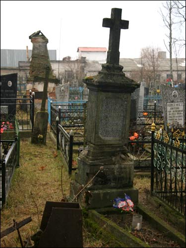  - Cmentarz stary chrześcijański. Fragment cmentarza