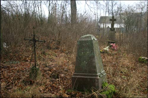  - Cmentarz stary chrześcijański. Fragment cmentarza