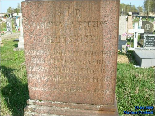 Aziory. cemetery Old Catholic