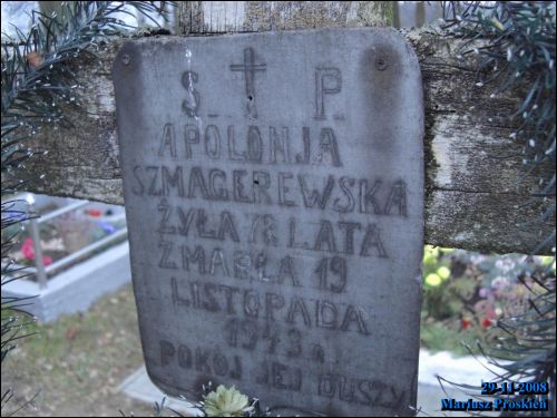  - Cmentarz stary katolicki. 