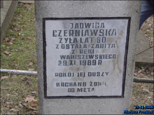  - Cmentarz stary katolicki. 