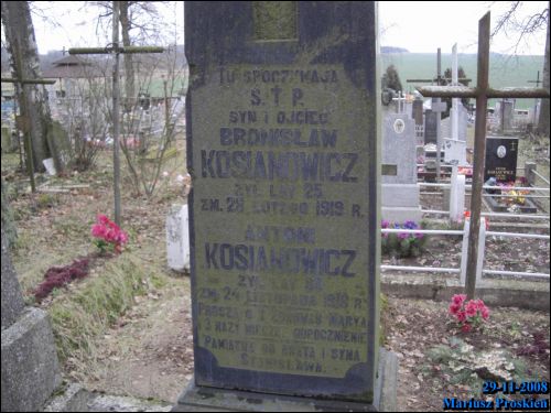 - Cmentarz stary katolicki. 
