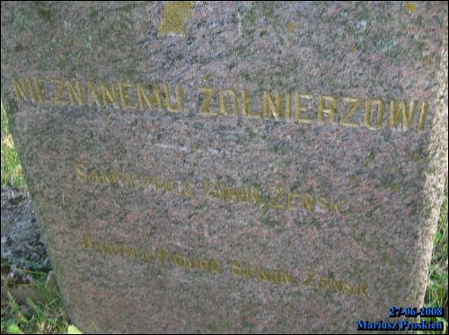  - cemetery Soldierly. 