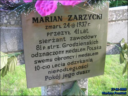  - cemetery Soldierly. 