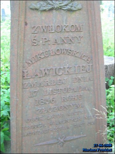 Hrodna. cemetery Old Catholic (fara's)