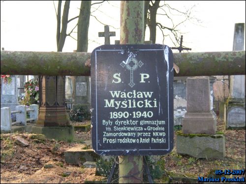 Hrodna. cemetery Old Catholic (fara's)