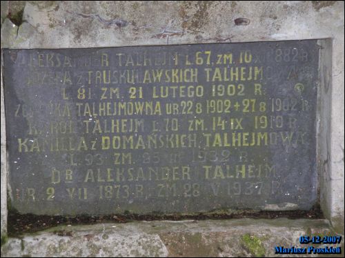 Hrodna. cemetery Old Catholic (fara's)