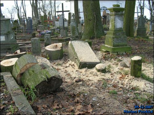 Hrodna. cemetery Old Catholic (fara's)