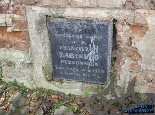 Hrodna. cemetery Old Catholic (fara's)