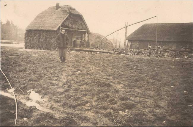 Łozki. Old photos of the village 