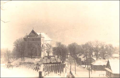 Navahrudak. Town at the old photos 