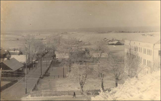 Navahrudak. Town at the old photos 