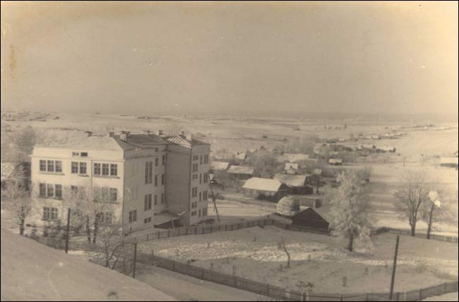 Navahrudak. Town at the old photos 