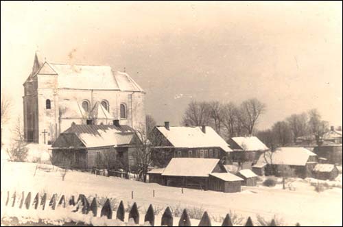 Navahrudak. Town at the old photos 