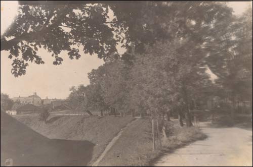 Navahrudak. Town at the old photos 