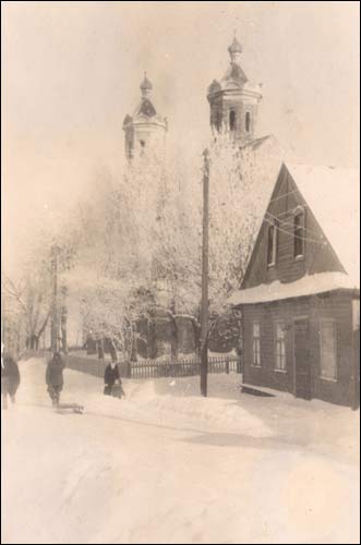 Navahrudak. Town at the old photos 