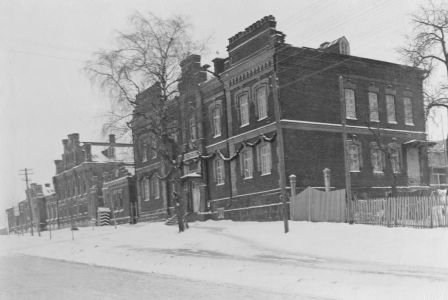  - Town at the old photos . 