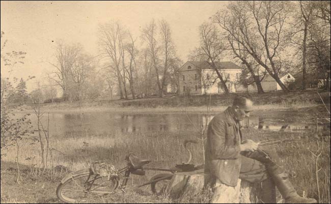Ščorsy. Old photos of the village 