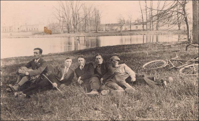 Ščorsy. Old photos of the village 