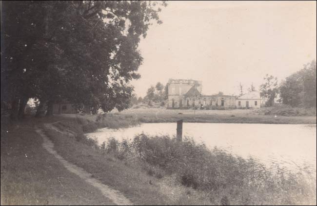 Ščorsy. Old photos of the village 