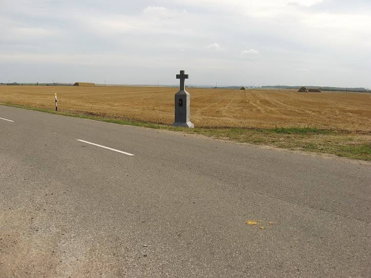 Žytaradź. Road chapel 