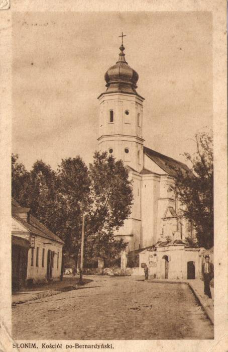  - Old postcards with town views . 