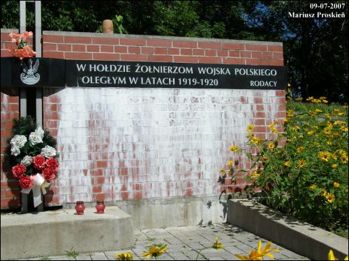  - Могілкі польскія вайсковыя часоў вайны 1920 г.. 