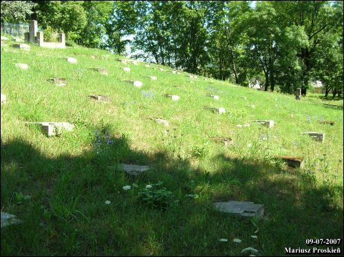Слонім. Могілкі польскія вайсковыя часоў вайны 1920 г.