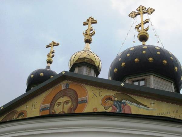  - Orthodox church of the Protection of the Holy Virgin. Detail