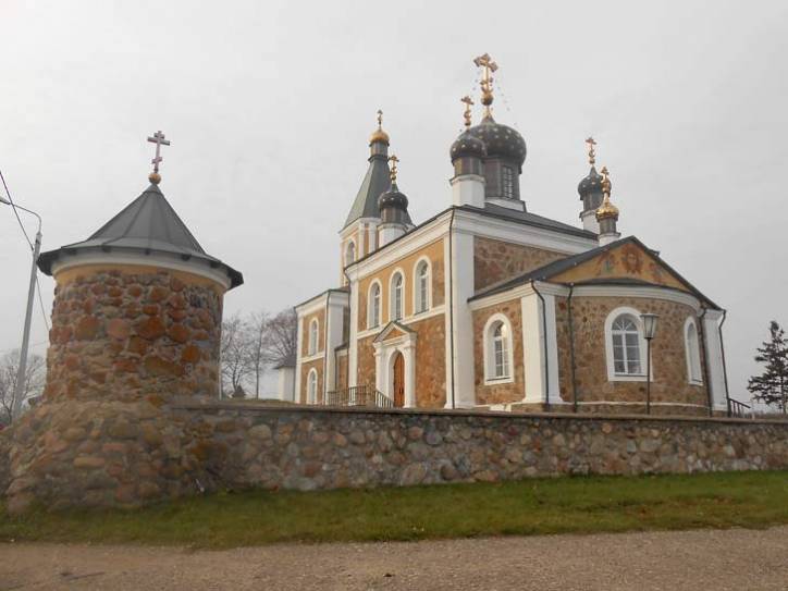Pačapava. Orthodox church of the Protection of the Holy Virgin
