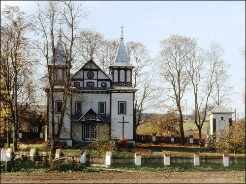 Pałanečka. Catholic church of St. George