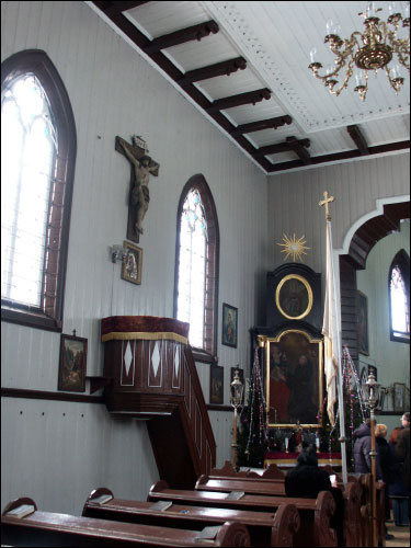 Pałanečka. Catholic church of St. George