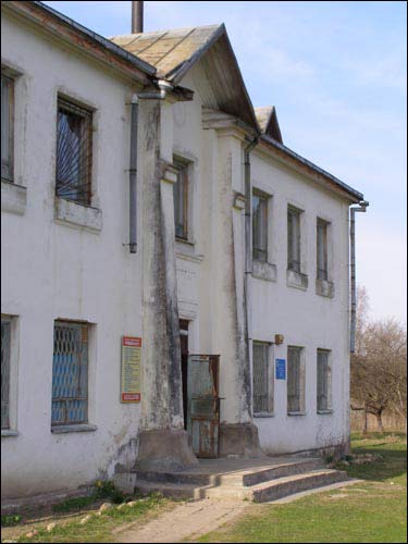 Sviaciłavičy. Catholic church of St. Louis