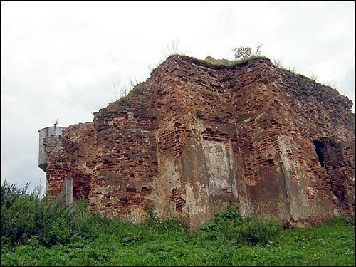 Wiszów. Cerkiew (ruiny)