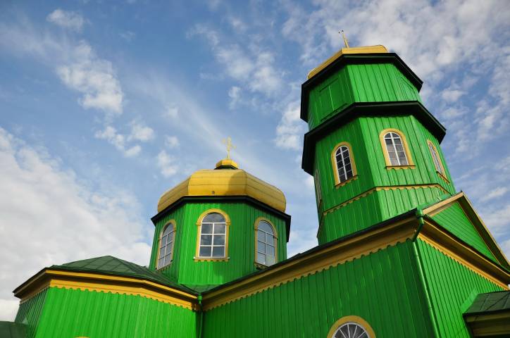 Bychaŭ. Orthodox church of the Holy Trinity