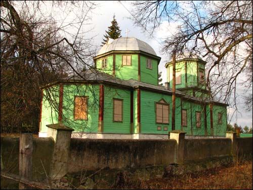  - Царква Святых Космы і Даміяна. Выгляд з боку апсіды