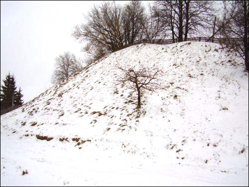 Kryčaŭ. Site of ancient castle 