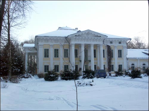 Żylicze (Dobośnia). Zespół pałacowo-parkowy Bułhaków