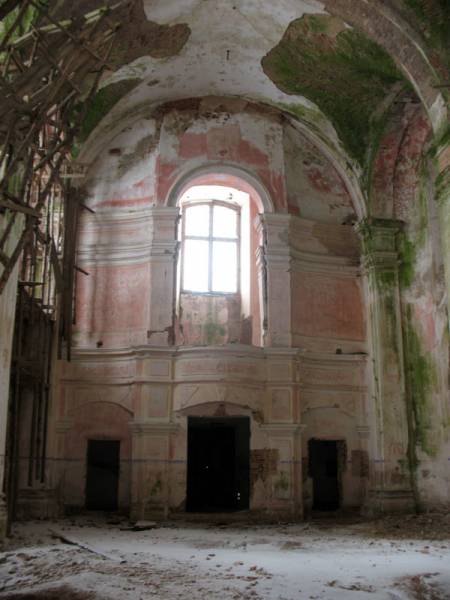 Kniažycy. Catholic church of St. Nicholas