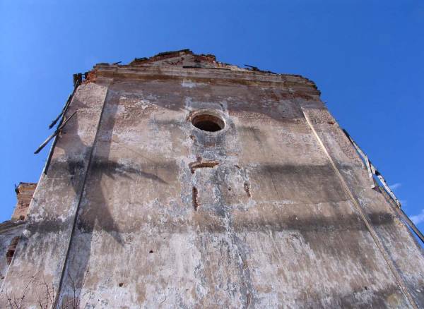 Kniažycy. Catholic church of St. Nicholas