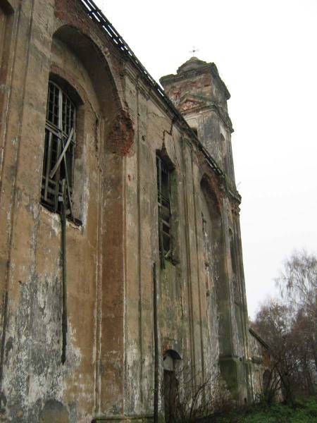 Kniažycy. Catholic church of St. Nicholas