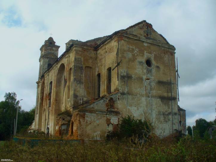Kniažycy. Catholic church of St. Nicholas