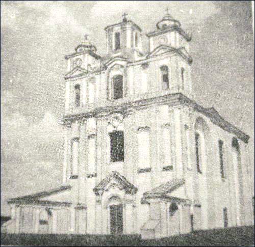 Kniažycy. Catholic church of St. Nicholas